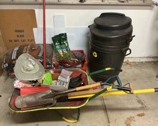 Trash Cans, Mulch and More