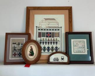 Folk Art Cross Stitch
