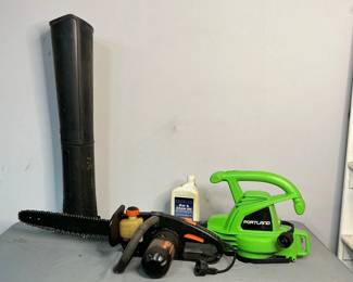 Electric Chainsaw, Blower & Power Washer
