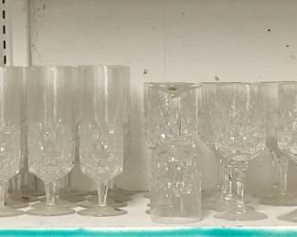 Peill Granada Crystal Glassware