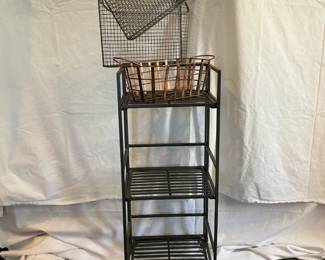 Wire Baskets & Shelf