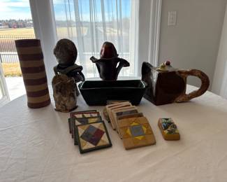 Variety of Handmade Pottery