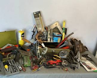 Tool Box & Assorted Tools