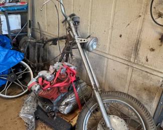 1971 Harley Davidson Sportster Chopper