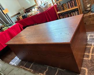 Large wooden Storage box