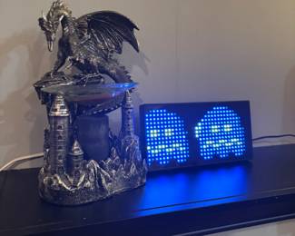 Pac Man LED Clock, Dragon Candle Wax Warmer