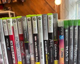 XBox one and 360 games