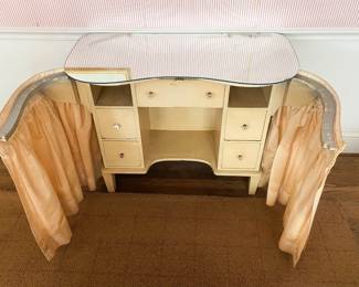 Mirrored Swing Arm Vanity