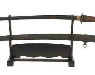 Lot 338 Japanese Nagamitsu Gendaito Katana Sword