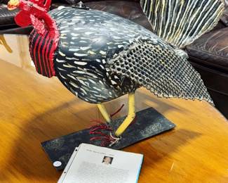 Willie Tarver Rooster Art Orlando Estate Auction