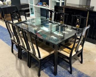 Asian Dining Table and Chairs Orlando