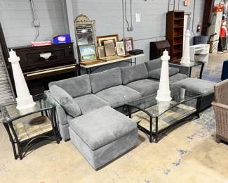 Sectional Sofa, Coffee and End Tables Orlando