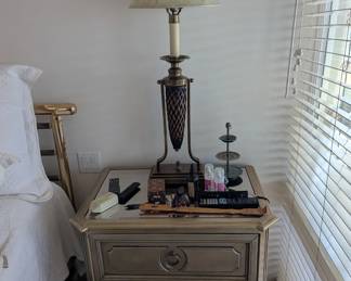 Z Gallerie Palais 2-drawer nightstand.