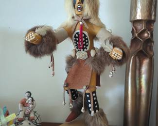 vintage, handcrafted Native American Kachina doll