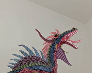 alebrije, a vibrant, fantastical sculpture from Mexico