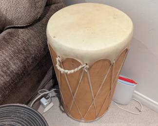 Taos Drums Native American Pueblo Log Drum