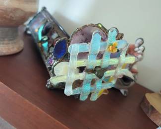 handcrafted stained glass kaleidoscope