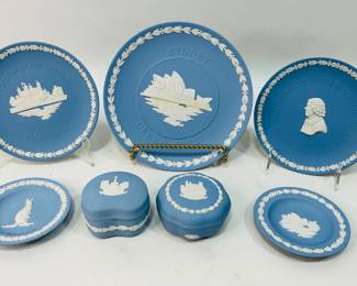 Jasperware in Blue & White