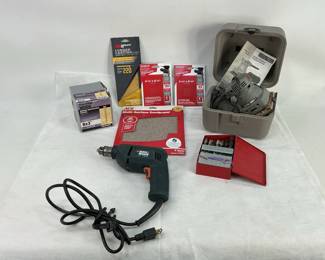 Corded Drill & Sander