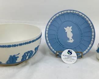 Blue & White Jasperware