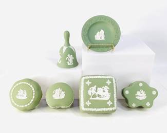 Jasperware in Sage Green
