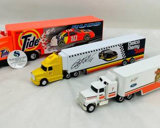 Diecast NASCAR Transporter Truck Replicas