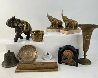 Brass & Brass Look Decor Items