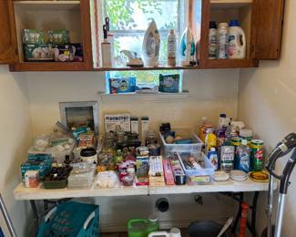 Light Bulbs, Cleaning supplies, Candles, etc.