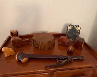 Wood boxes and puzzles