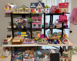 Toys, Games, cards, Figurines, etc.