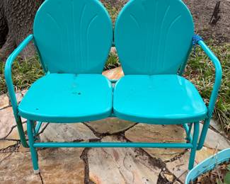 Swing Glider Loveseat