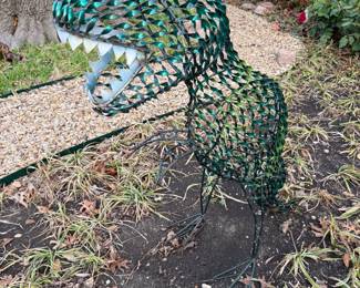 Dinosaur Yard Art