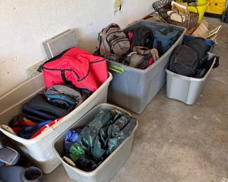 Backpacks, Camera bags, etc.