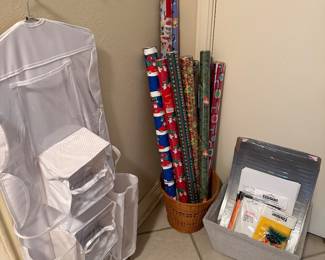 Wrapping paper etc.