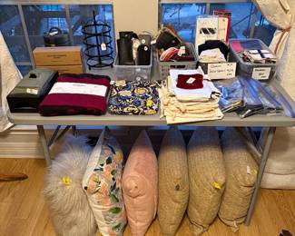 Pillows, Hankies, Bandanas, Coin purses, Wallets, etc.