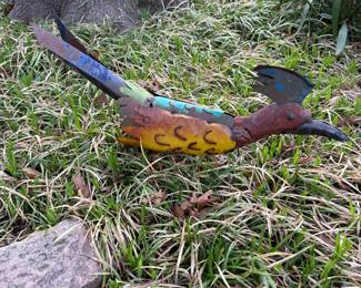 Road Runner yard Art