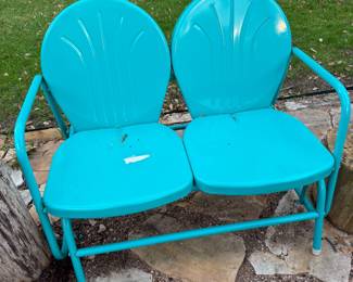 Swing Glider Loveseat 