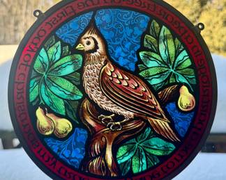 Stained Glass Pheasant