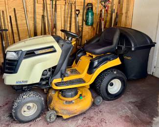 Club Cadet Riding Lawn Mower LTX 1046 & Blower Attachment