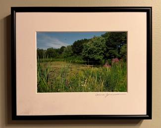 Signed Framed Photograph