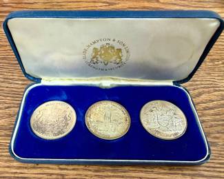 Slade, Hampton & Sons Pilgrim Coins, .925