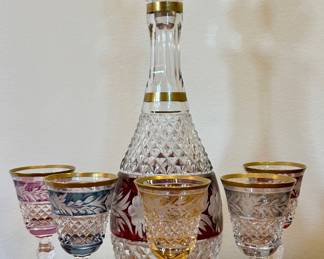 Cut-to-Clear Decanter Set