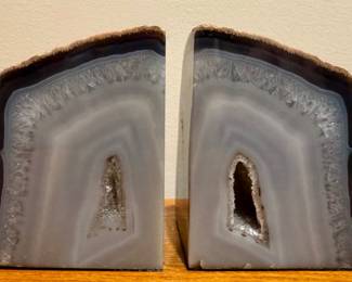 Geode Bookends