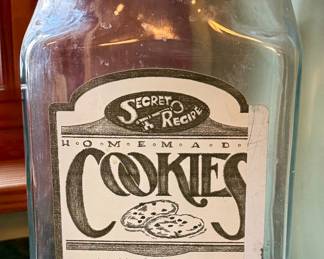 Vintage Secret Recipe Cookie Jar, 1984