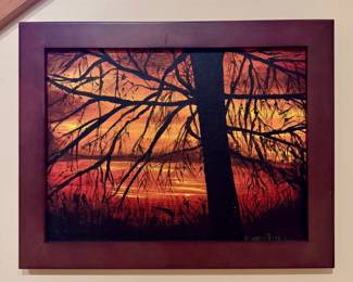 Oil on Canvas, Signed