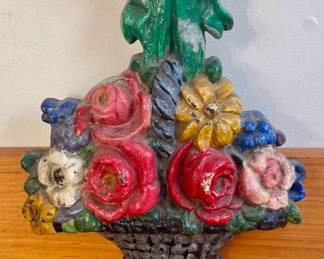 Vintage Cast Iron Door Stop