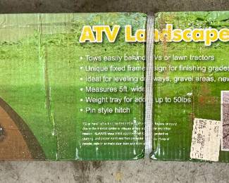 New Yard Tuff ATV Landscape Drag