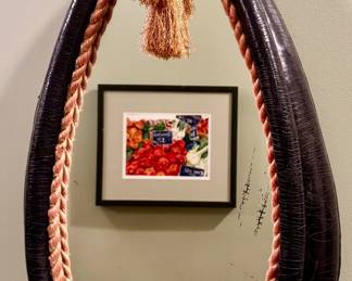Vintage Horse Collar Mirror