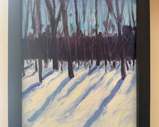 Oil on Canvas, Signed