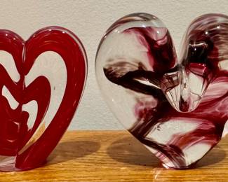Art Glass Paperweights, Signed
